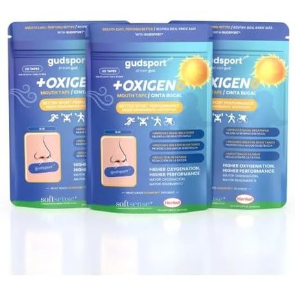 Gudsport Mouthband Gudslip Hypoallergenic Adhesive - Pack Of 30