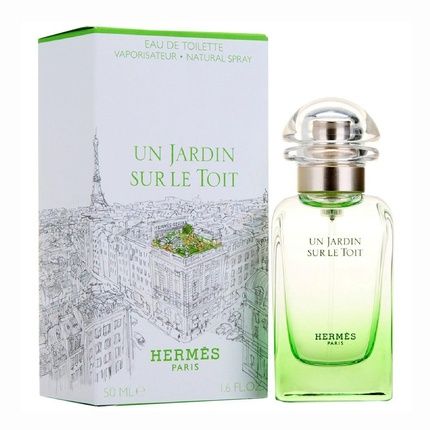 Hermes Un Jardin Sur Le Toit Eau De Toilette 50Ml A Refreshing Fragrance For Women