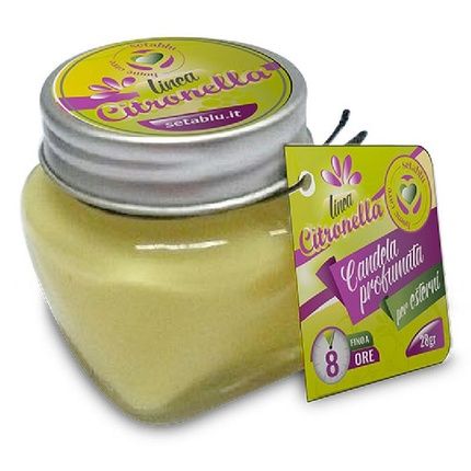 Citronella Candle In Glass 28G Setablu
