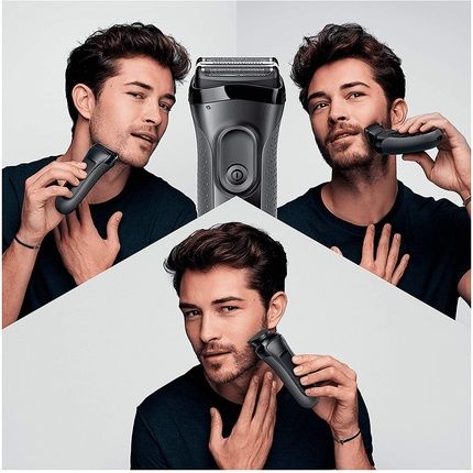 Braun Series 3 Shave&Style 3000Bt Electric Shaver For Men Black