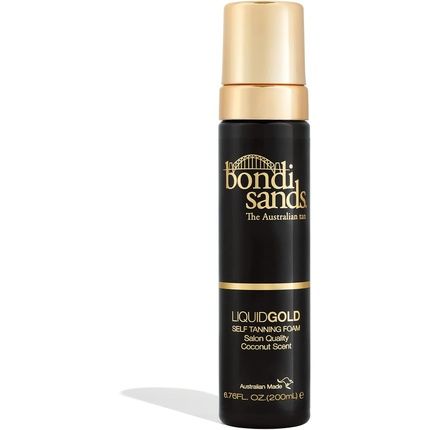 Bondi Sands Liquid Gold Self-Tanning Foam Lightweight Fast-Drying Formula 200Ml/7.04 Oz