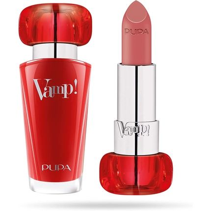 Pupa Vamp! Extreme Colour Lipstick With Plumping Treatment 206 Toasted Rose 3G