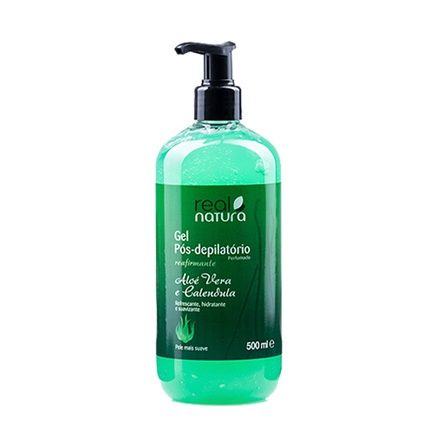 Real Natura Post-Depilatory Gel Aloe Vera & Calendula 500Ml