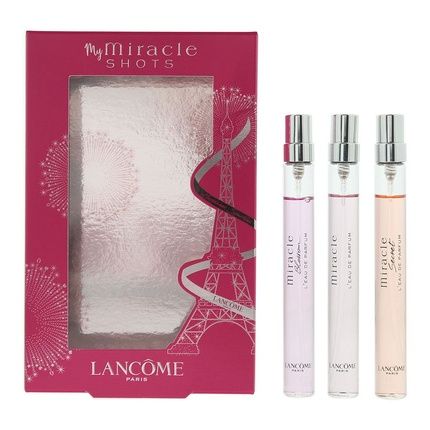 Lancome Miracle 3 Piece Gift Set Eau De Parfum 3 X 10Ml Women Spray