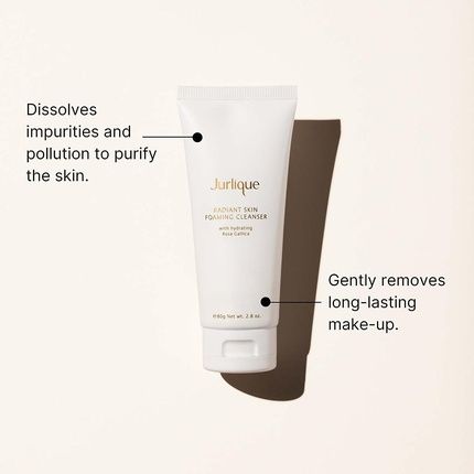 Jurlique Radiant Skin Foaming Cleanser All Skin Types With Naturally Occurring Antioxidants Fine Pumice 80G