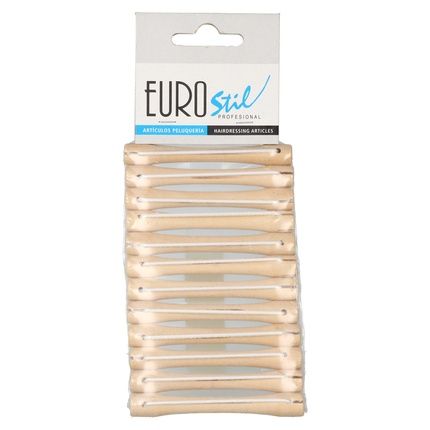 Eurostil Bigudi 12 Madera Mediano No3