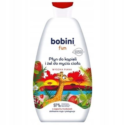 Bobinifun Strawberry Bath And Body Wash 500Ml