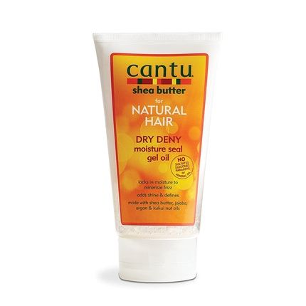 Cantu Natural Hair Dry Deny Moisture Seal Gel Oil 5Oz Tube