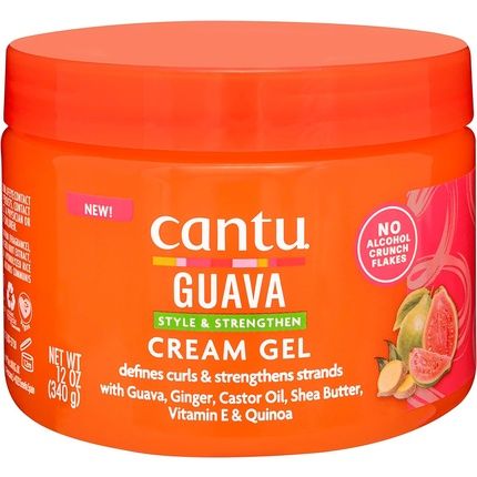 Cantu Guava Curl Strengthening Cream Gel 12Oz 340G