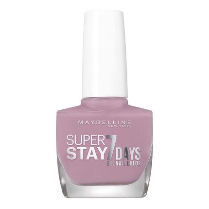 Maybelline New York Professional Nail Polish Gel Technology Super Stay 7 Days Lilac Oasis 10Ml
