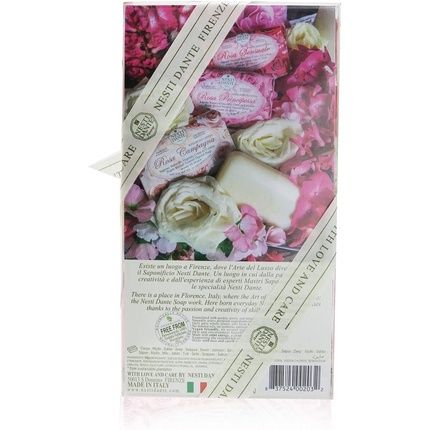 Rosa By Nesti Dante Soap Gift Set - Image 3