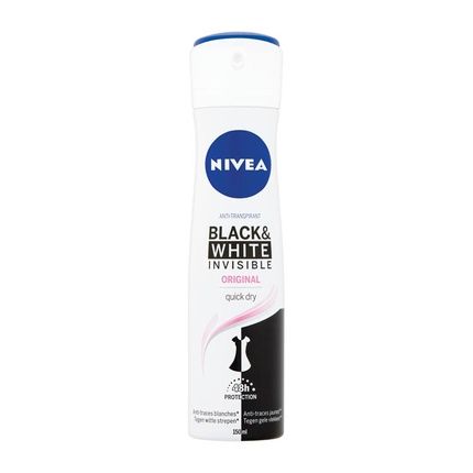 Nivea Deodorant Spray Invisible Black & White Clear