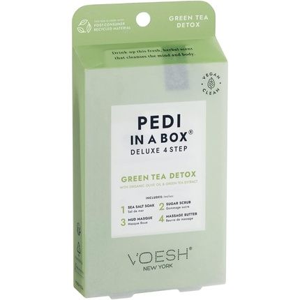 Voesh Foot Care Pedi In Box Deluxe Green Tea