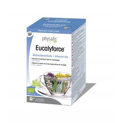 Physalis Eucalyforce Organic Infusion 20 Filters