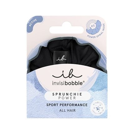 Invisibobble Black Scrunchie Power Black Panther Hair Ties Strong Hold For Sports Gray Black Scrunchies Designed In The Heart Of Munich