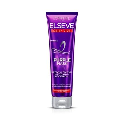 L'Oreal Elseve Color-Vive Purple Mask - 150Ml