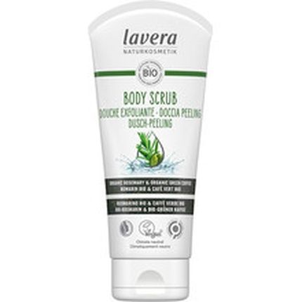 Lavera Body Scrub With Organic Rosemary And Green Coffee 200Ml