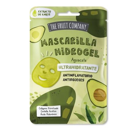 The Fruit Company Avocado Ultra Hydrating Hydrogel Facial Mask For All Skin Types 31G