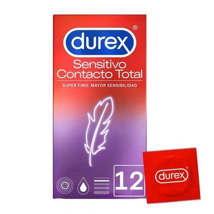 Durex Sensitivo Contacto Total 12 Condoms
