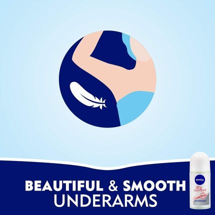 Nivea Dry Confidence Antiperspirant Roll-On Deodorant 50Ml - Image 3