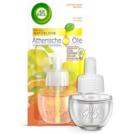 عبوة إعادة تعبئة زيت عطر إير ويك ضد التبغ - عطر غرفة بطعم الفواكه مع