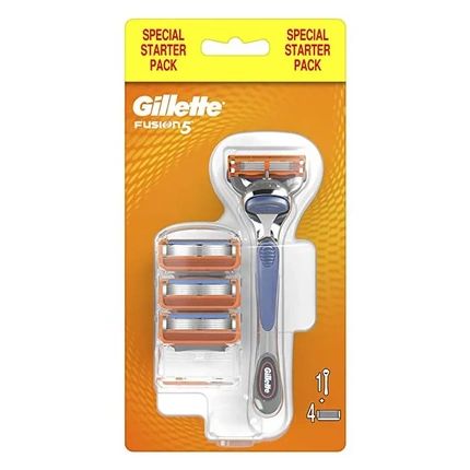 Gillette Fusion5 Men'S Razor With Precision Trimmer And Anti-Friction Razor Blades