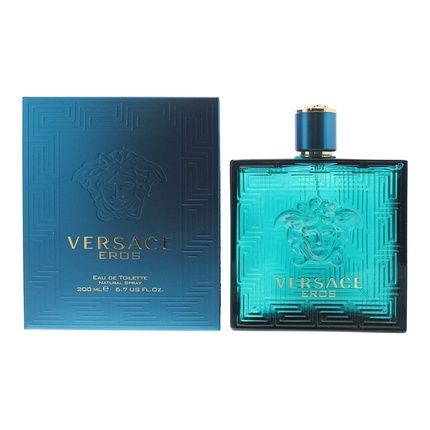 Versace Eros Eau De Toilette Spray 200Ml For Men