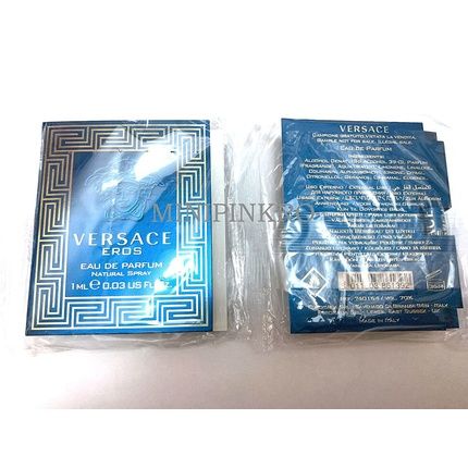 Versace Eros Eau De Parfum Travel Sample Spray Vial 0.03Oz/1Ml