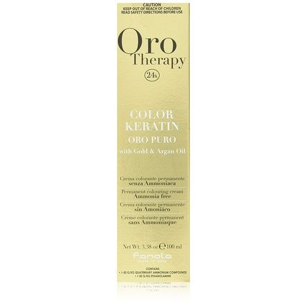 Fanola Oro Therapy Color Keratin Puro 7.1 Ash Blonde 100Ml