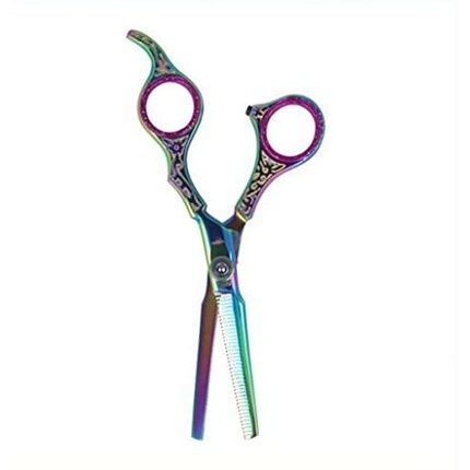 Zainesh Professional Black Metal Scissors With 38 Teeth 6 Inches - Unique Standard