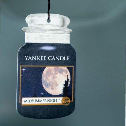 Yankee Candle Car Jar Scented Air Freshener Midsummer'S Night - Pack Of 3