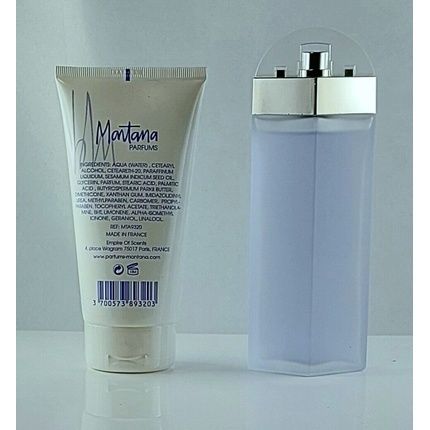 Montana Blu Gift Set For Women Eau De Toilette 100Ml And Body Lotion 150Ml