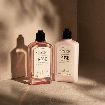 L'Occitane Rose Shower Gel 250Ml Floral Body Wash With Romantic Rose Scent - Image 3