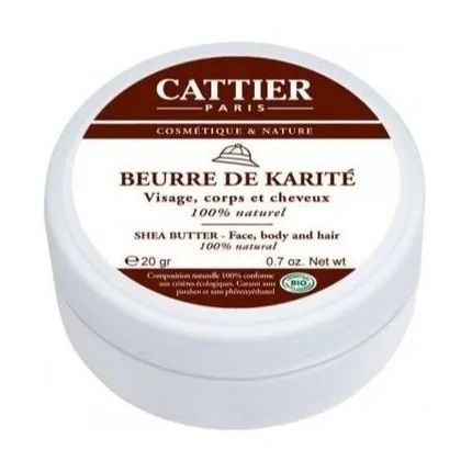 Cattier Paris Shea Butter 20G Moisturizing Skin Care