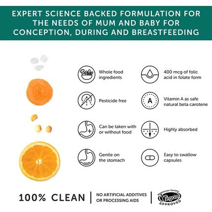 Together Health Pregnancy Multi Vitamin And Mineral With 400Mcg Folic Acid 60 Vegecaps - Image 3