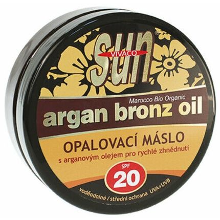 Vivaco Sun Tanning Butter With Organic Argan Oil Spf 20 200Ml - Image 3