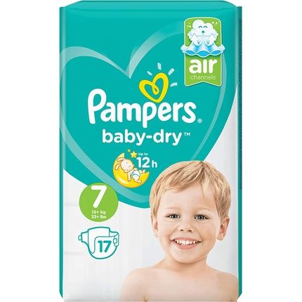 Pampers Baby-Dry Diapers Size 7