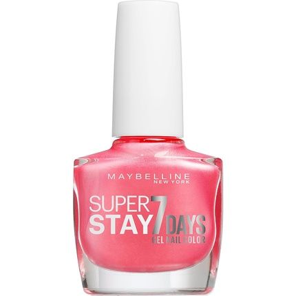 Maybelline New York Superstay Nailpolish Forever Strong 7 Days Gel Nail Polish Rose Tornado 10Ml