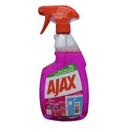 Ajax Glass Cleaner Pink Trigger 750Ml