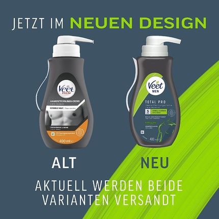 Veet Men Hair Removal Cream For Upper Body & Legs 400Ml - Image 3