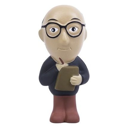 All Things Tiny Pocket Therapist Stress Squeezer Fidget Toy For Anxiety Relief With Mini Comic Book