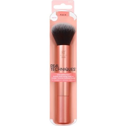 Real Techniques Everything Face Makeup Brush For Flawless Finish Streak Free