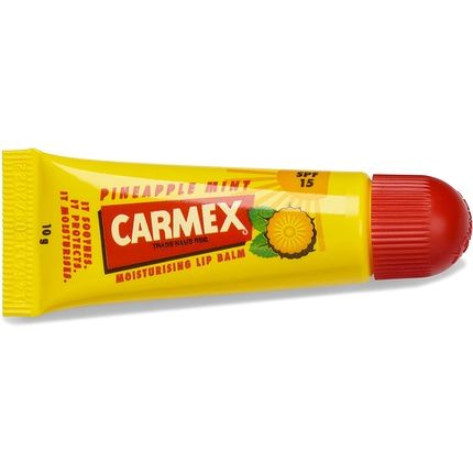Carmex Moisturising Lip Balm Tube Pineapple Mint 11.6Ml - Image 3