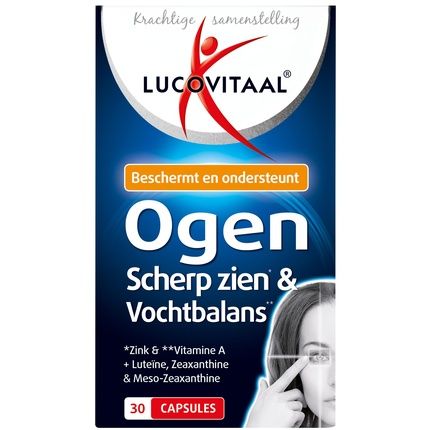 Lucovital Eyes See Sharp And Fluid Balance 30 Capsules
