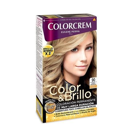 Colorcrem Hair Color And Shine 90 Light Blonde