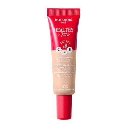 Bourjois Healthy Mix Tinted Beautifier Foundation Lightweight Moisturizing Foundation 003 Light Medium 30Ml