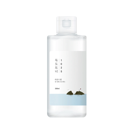 Round Lab Dokdo Toner Exfoliate Dead Skin Cells, Replenish Skin With Long Lasting Moisture 6.76Fl.Oz