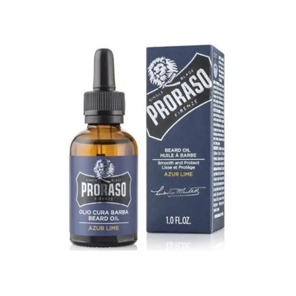 Proraso Blue Beard Oil With Mediterranean Citrus Azur Lime 30 Ml