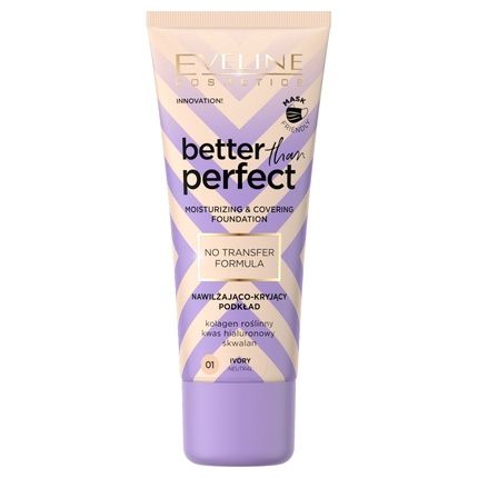 Eveline Better Than Perfect Moisturizing And Concealing Foundation 01 Ivory 30Ml