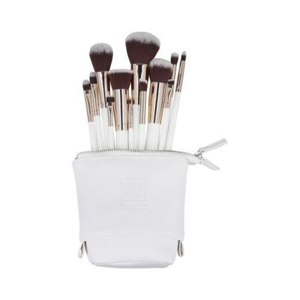 Ilu Basic Set 12 Makeup Brushes With White Bag - Image 4